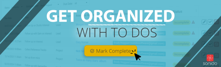 Get Organized with To Dos